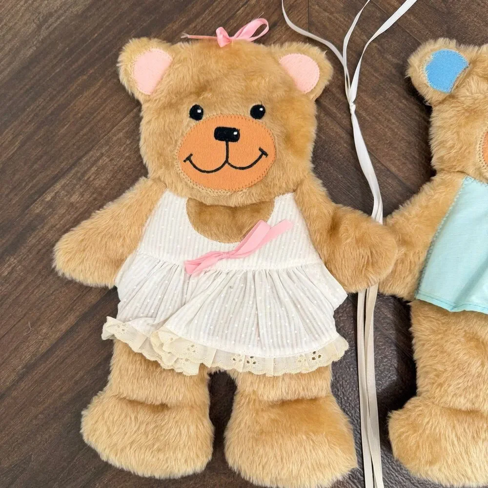 Vintage Century Originals 1987 Teddy Bear Heart Balloon Nursery Wall Hanging
